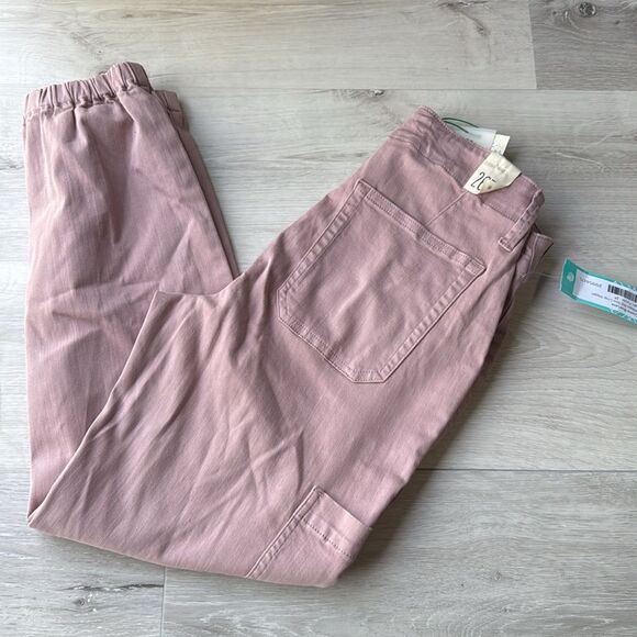 Cosmic Blue Love Philippa Mid Rise Crop Jogger Pants light Purple size 2P Nwt - Picture 4 of 5